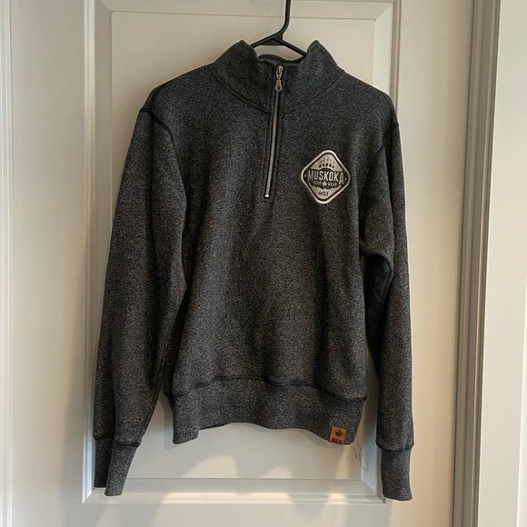 Muskoka Bear Wear Quarter Zip Sweater - Picture 1 of 6